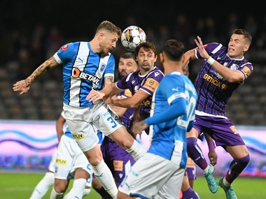 FC Argeş - Universitatea Craiova, scor 1-0, în Superliga de fotbal. De la olteni a fost eliminat Papp pe final