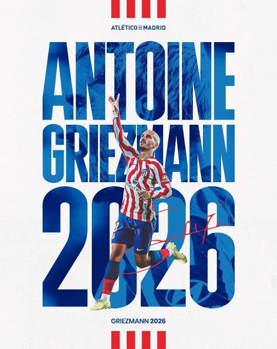 Griezman a semnat cu Atletico până în 2026