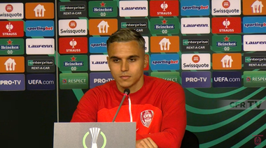 Cristi Manea: Va fi un meci special. Slavia este o echipă cu şanse foarte mari să ajungă departe