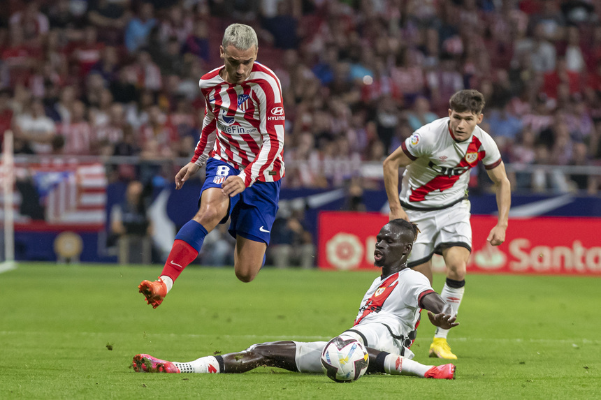 LaLiga: Atletico Madrid a remizat cu Rayo Vallecano, scor 1-1, primind gol din penalti în minutul 90+2