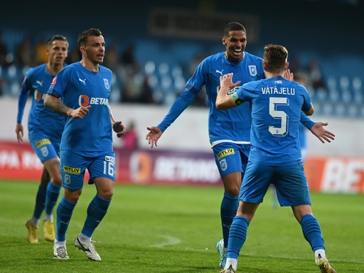 Cupa României Betano: Universitatea Craiova a învins Hermannstadt, scor 2-0, în grupa D