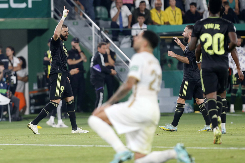 LaLiga: Real Madrid, 3-0 în deplasare cu Elche