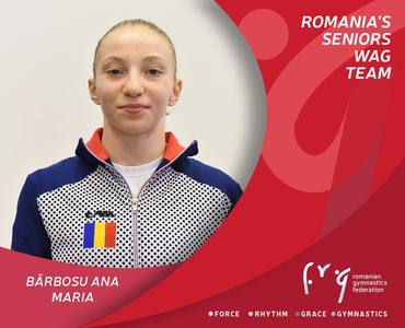 Gimnastică: Ana Maria Bărbosu s-a calificat într-o singură finală la CM de la Liverpool, la individual-compus