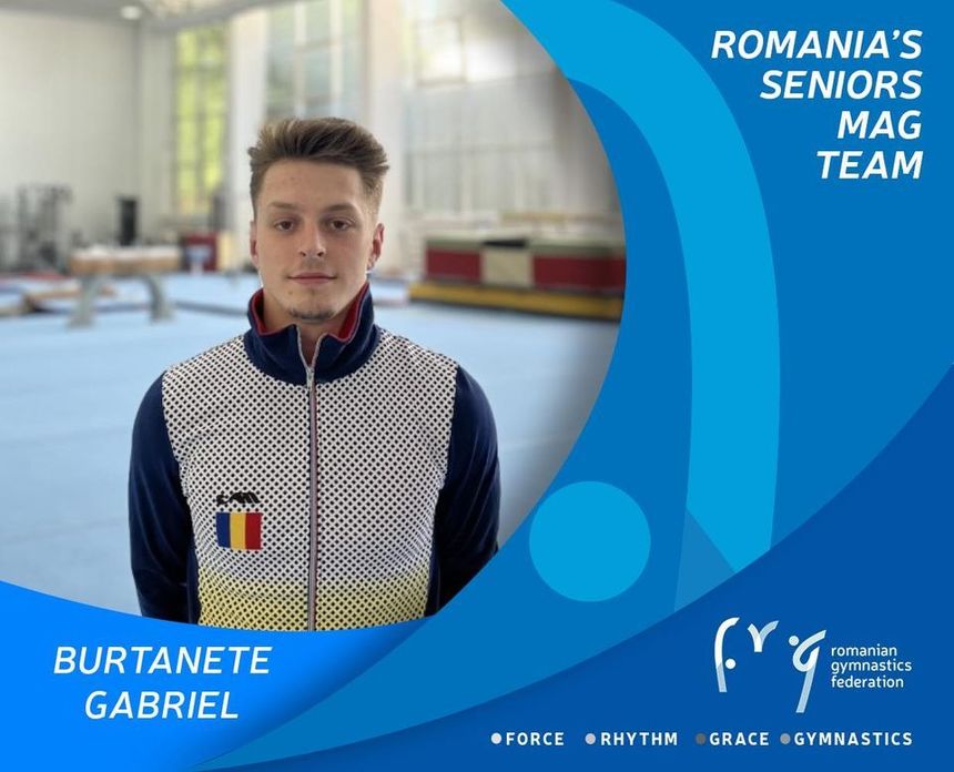 CM gimnastică: Gabriel Burtanete, locul 23 în finală la individual-compus