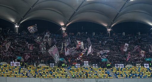 FC Rapid denunţă un comportament abuziv al jandarmilor la adresa suporterilor la meciul cu FCSB. Rapidiştii cer intervenţia ministrului Bode