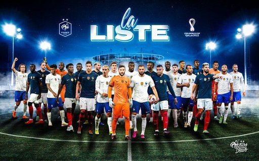 Franţa, campioana mondială en-titre, a anunţat lotul pentru Qatar