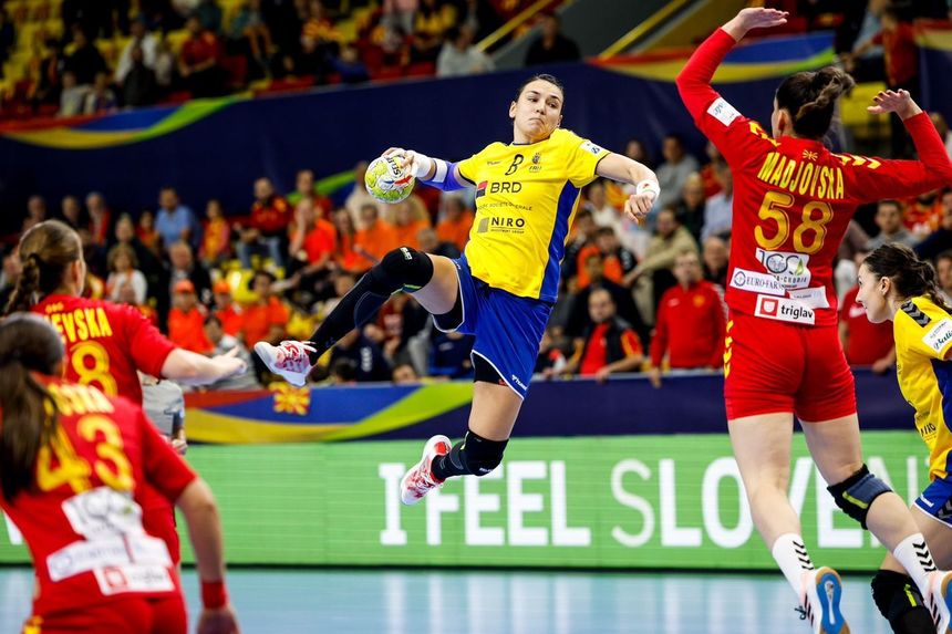 CE handbal feminin: România, înfrângere cu Muntenegru şi ratează orice şansă la semifinale