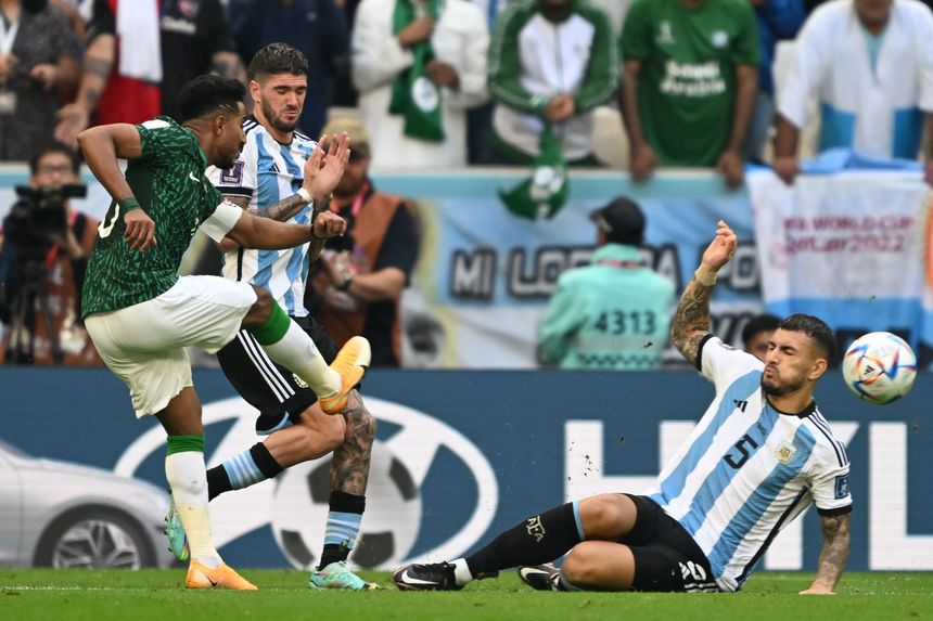 Surpriză mare la Cupa Mondială din Qatar: Argentina a fost învinsă de Arabia Saudită, scor 2-1, după ce a condus cu 1-0