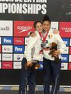 Nataţie: Ellahi Nazanin şi Ioana Cârcu, medalie de argint în proba de platformă sincron la Campionatul Mondial de sărituri în apă pentru juniori
