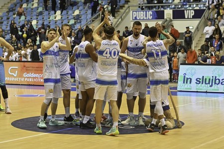 Baschet masculin: SCM Craiova, victorie în ultimul meci din grupa H a FIBA Europe Cup; CSO Voluntari a ratat calificarea mai departe