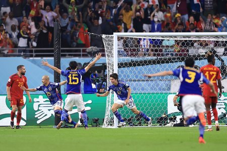 Surpriză mare la Cupa Mondială: Japonia a câştigat grupa Spaniei şi Germaniei. Germanii au fost eliminaţi, japonezii şi spaniolii merg în optimi