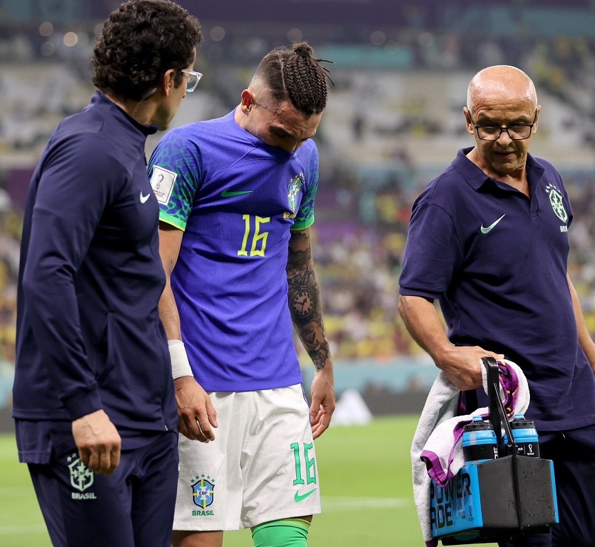 CM de fotbal: Brazilienii Alex Telles şi Gabriel Jesus nu vor mai putea juca în Qatar