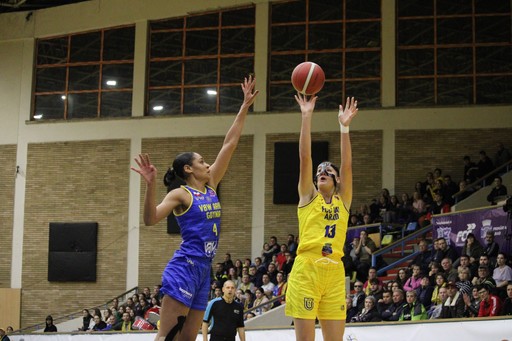 Baschet feminin: FCC UAV Arad, prima victorie în grupa D a FIBA EuroCup