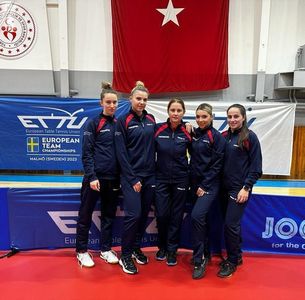 Echipa feminină de tenis de masă a României, calificată la CE de anul viitor