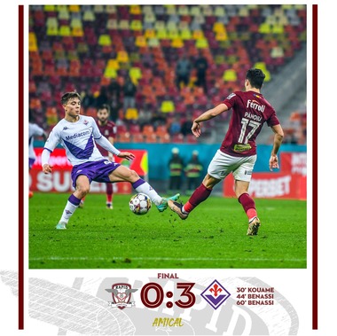AC Fiorentina a câştigat triunghiularul Superbet International Cup, de pe Arena Naţională