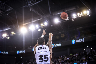 Baschet: U BT Cluj, a cincea înfrângere în grupele 7 Days EuroCup, în deplasare cu Prometey