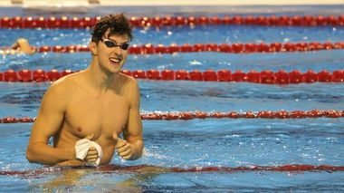 CM de Nataţie în bazin scurt: Andrei Anghel s-a calificat în semifinale în proba de 50 m spate