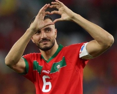 CM de fotbal: Naţionala Marocului, fără căpitanul Saiss în finala mică din Qatar