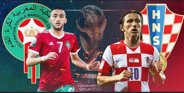 Cupa Mondială de fotbal: Croaţia şi revelaţia turneului din Qatar, naţionala Marocului, luptă sâmbătă pentru locul trei
