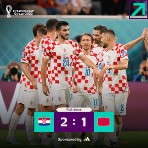 Finala mică a Cupei Mondiale: Croaţia a învins Maroc, scor 2-1, şi a câştigat medaliile de bronz