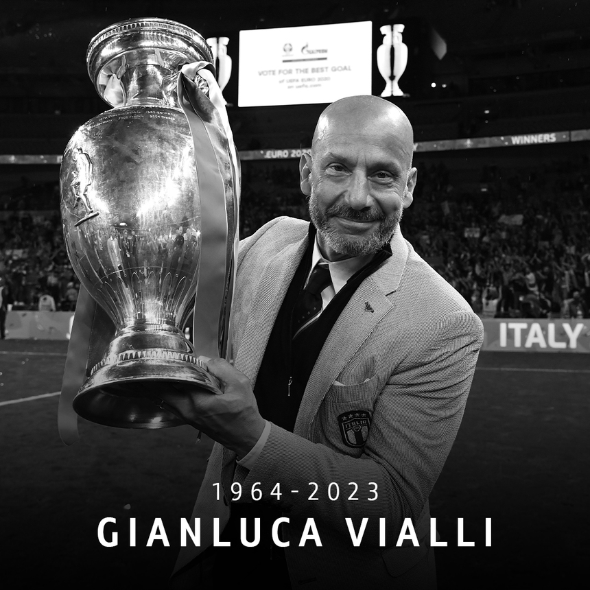 Fostul internaţional italian Gianluca Vialli a încetat din viaţă. El avea 58 de ani