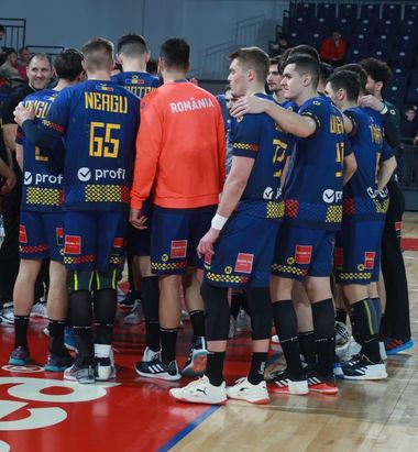 Handbal masculin: România, victorie cu Argentina la turneul amical de la Benidorm