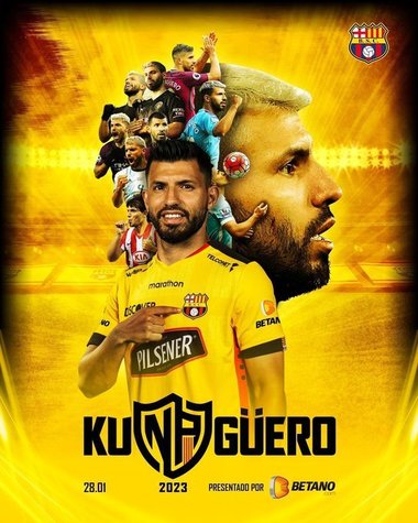 Sergio Aguero va juca din nou fotbal. El va evolua la Barcelona Guayaquil