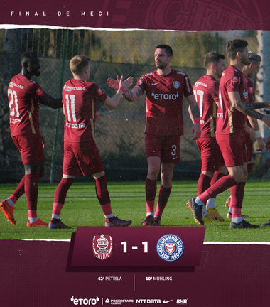 CFR Cluj a remizat în Antalya, 1-1 cu Holstein Kiel