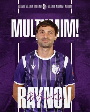 Mijlocaşul Martin Raynov nu mai este jucătorul echipei FC Argeş
