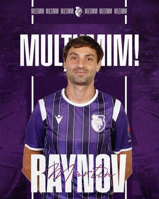 Mijlocaşul Martin Raynov nu mai este jucătorul echipei FC Argeş
