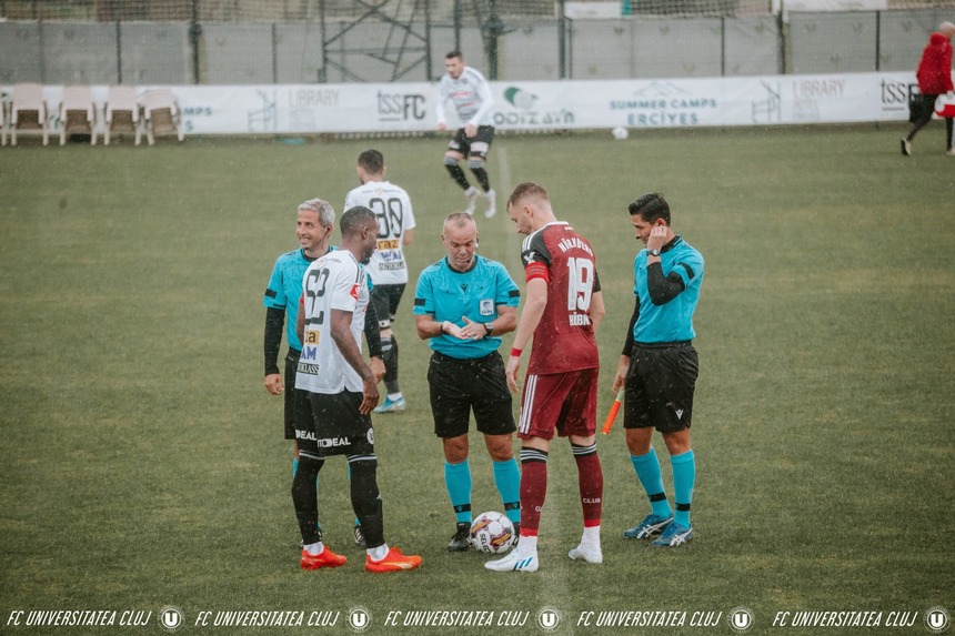 FC Universitatea Cluj, învinsă cu 2-1 de FC Nurnberg într-un meci amical