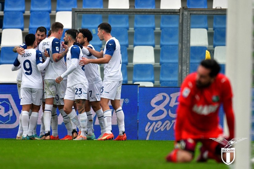 Serie A: Lazio, 2-0 în deplasare cu Sassuolo. Ştefan Radu a fost rezervă