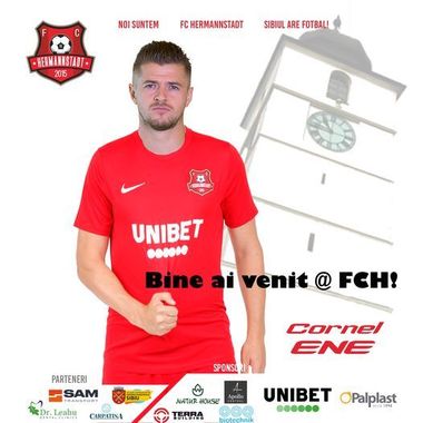 Superliga: FC Hermannstadt l-a achiziţionat pe fundaşul Cornel Ene