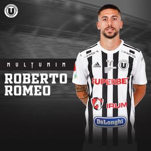 Universitatea Cluj: Roberto Romeo a fost transferat la FK Csíkszereda Miercurea Ciuc