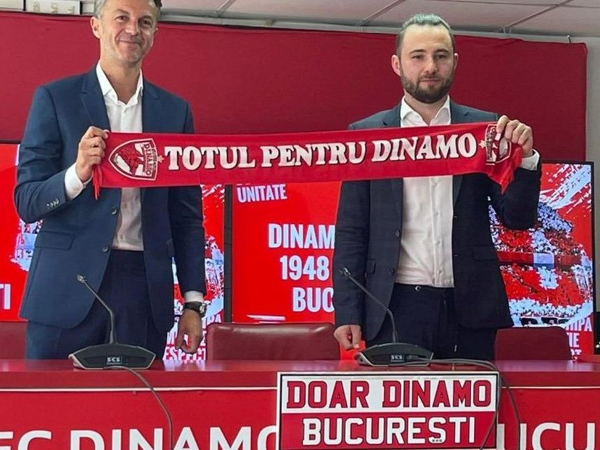 FC Dinamo, după reacţia dură a lui Burcă: Susţinem total poziţia antrenorului principal / Suntem nevoiţi să încetăm amiabil relaţiile contractuale cu unii jucători 