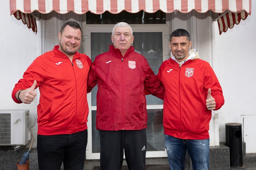 Dumitru ”Ţeţe” Moraru s-a alăturat Academiei de fotbal CS Dinamo