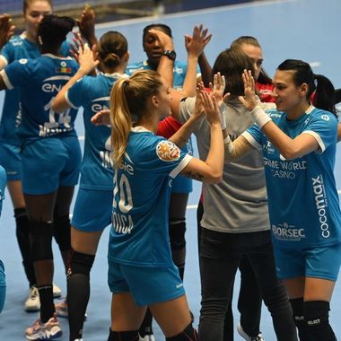 Handbal: CSM Bucureşti, calificată în sferturile Ligii Campionilor, cu trei meciuri înainte de finalul grupei B