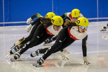 Team Romania a debutat cu locul 11 la short track, la FOTE Friuli Veneţia Giulia 2023