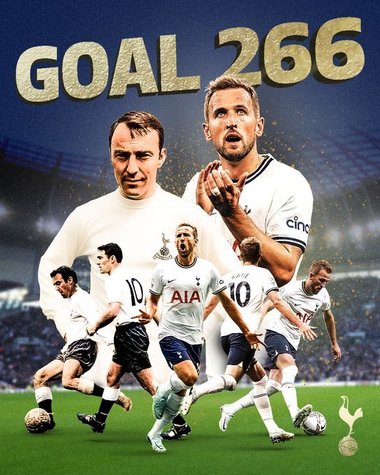 Harry Kane a adus victoria echipei Tottenham în meciul cu Fulham şi a ajuns la golul cu numărul 266. El l-a egalat pe Jimmy Greaves 