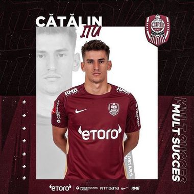 Mijlocaşul Cătălin Itu, transferat de CFR Cluj la Poli Iaşi
