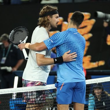 Stefanos Tsitsipas: Novak scoate ce e mai bun din mine, este unul dintre cei mai buni jucători din istorie, de fapt cred că este cel mai bun / Sârbul, mesaj pentru tineri: Visaţi, orice este posibil! - VIDEO