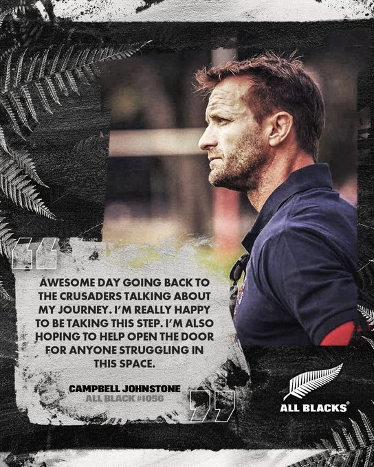 Premieră pentru naţionala de rugby a Noii Zeelande: Fostul pilier Campbell Johnstone a dezvăluit că este homosexual