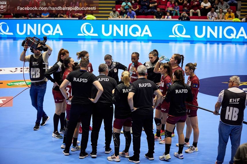 Handbal feminin: Rapid Bucureşti, înfrângere cu liderul Metz, în grupa B a Ligii Campionilor