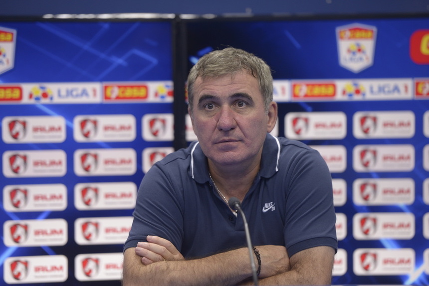 Meciul Farul-CS Universitatea Craiova: Gheorghe Hagi: Ne place să fim acolo, pe primul loc!