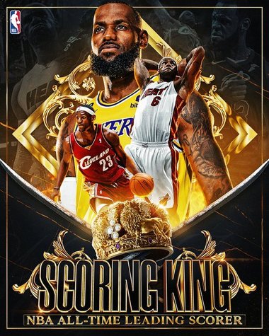 UPDATE - Moment istoric în baschet:  LeBron James a depăşit recordul lui Kareem Abdul-Jabbar şi a devenit cel mai bun marcator din istoria NBA - VIDEO