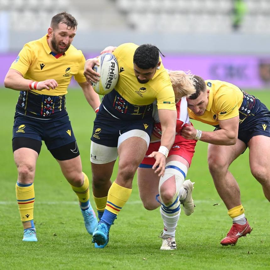 Încă o victorie pentru România în Rugby Europe Championship: scor 56-5 cu Belgia