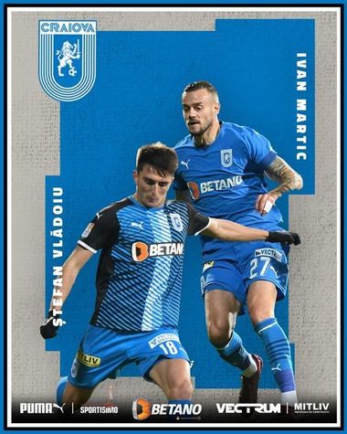 Ştefan Vlădoiu revine la Universitatea Craiova / Ivan Martic, împrumutat la Universitatea Cluj