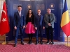 Farul Constanţa, donaţie de 50.000 de euro pentru victimele cutremurului din Turcia. Hagi şi Popescu au fost la ambasada Turciei