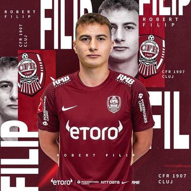 CFR Cluj l-a achiziţionat pe mijlocaşul Robert Filip, de la US Alessandria Calcio