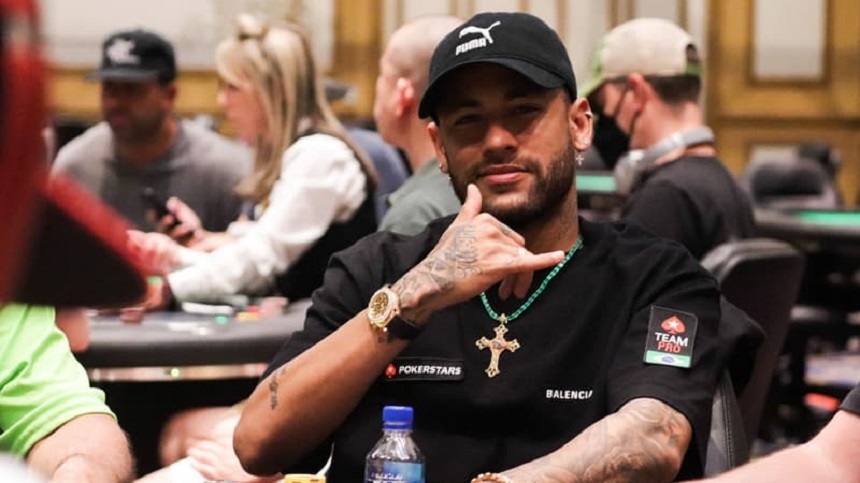 Neymar a participat la un turneu de poker în ziua de după înfrângerea din Liga Campionilor